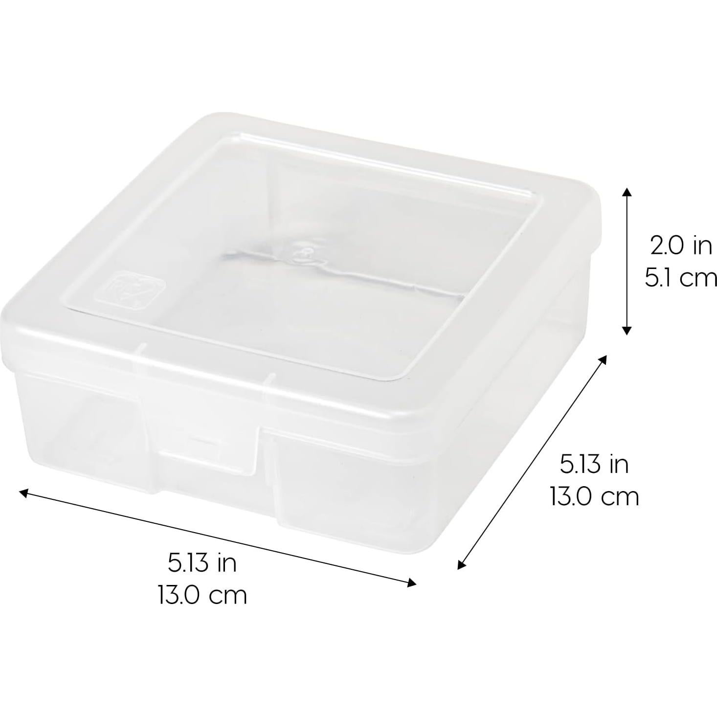 Caja de Almacenamiento IRIS USA 10 Piezas Plástico Transparente