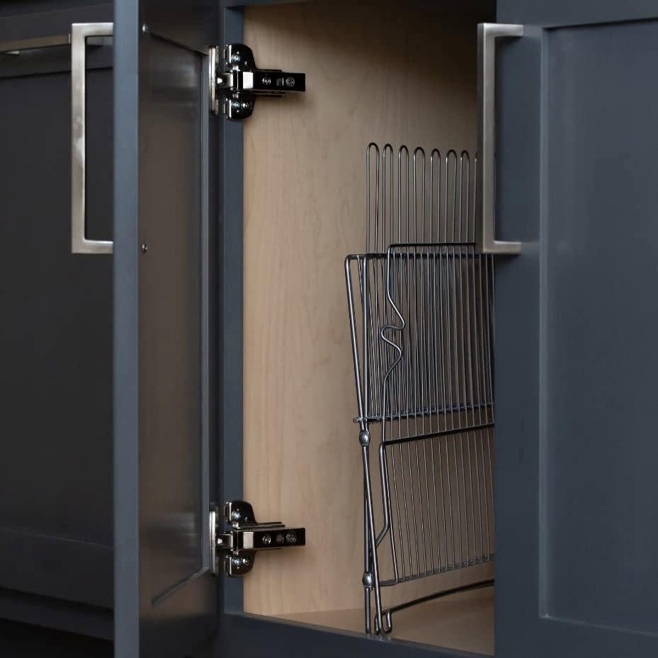 Soporte de Platos Plegable Mejor Casa 1483 Negro