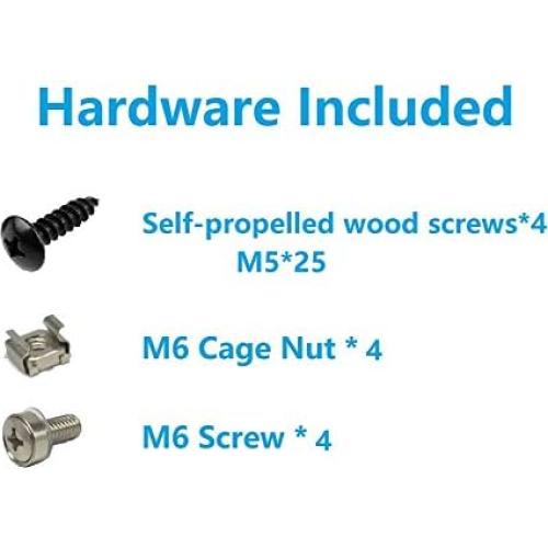 Rack Vertical 2U JINGCHENGMEI Plegable Acero 35kg