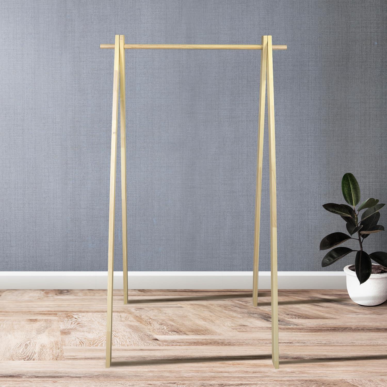 Perchero de Madera Casual Home Plegable 152 cm Natural