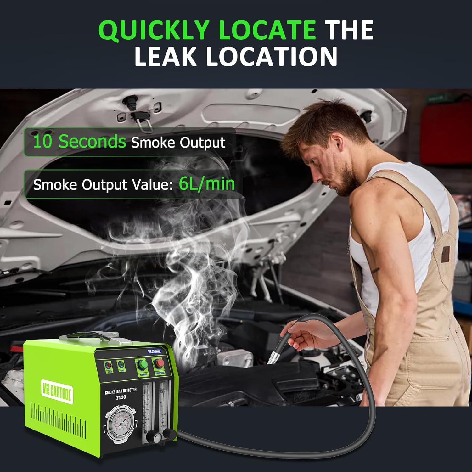 Máquina de Humo MR CARTOOL T130 12V con Medidor de Aceite