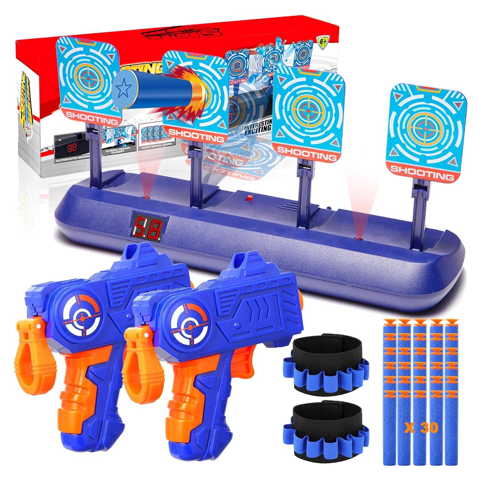 Diana Electrónica Fibevon con 4 Objetivos para Nerf