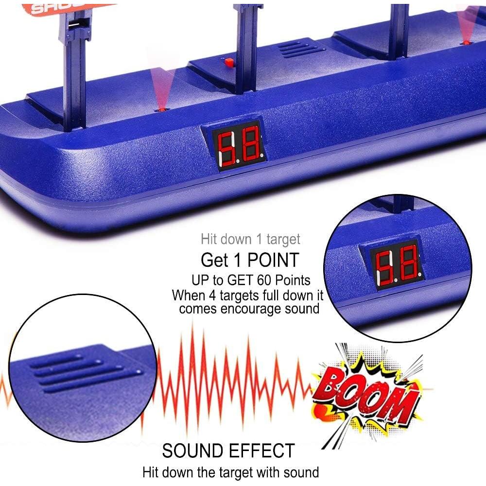 Diana Electrónica Fibevon con 4 Objetivos para Nerf