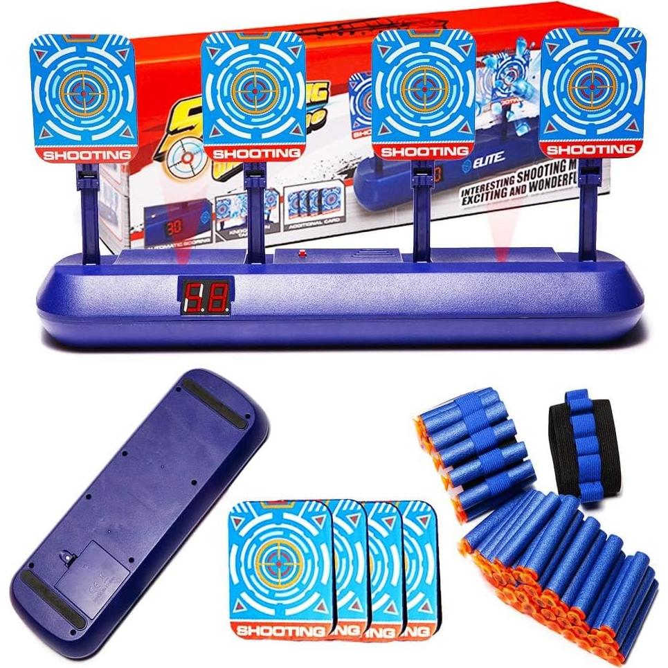 Diana Electrónica Fibevon con 4 Objetivos para Nerf