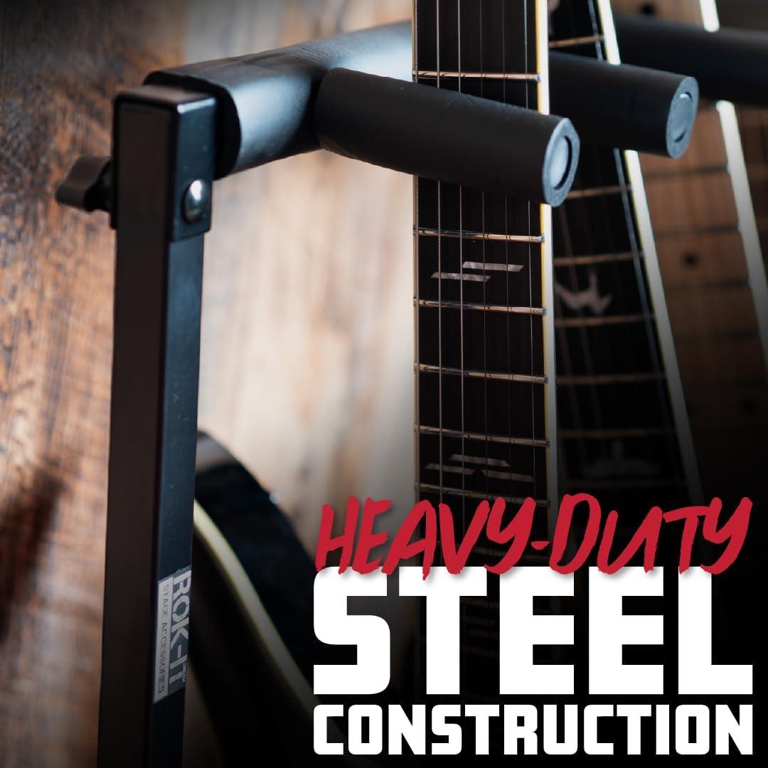 Soporte Plegable para 5 Guitarras Rok-It RI-GTR-RACK5