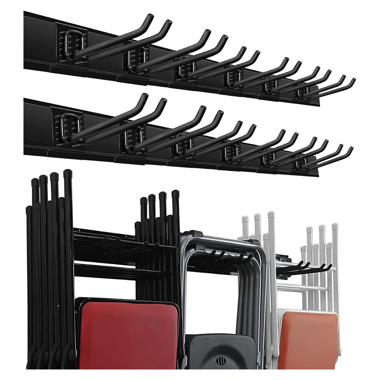 Organizador de Almacenamiento Wallmaster 12 Ganchos 243 cm