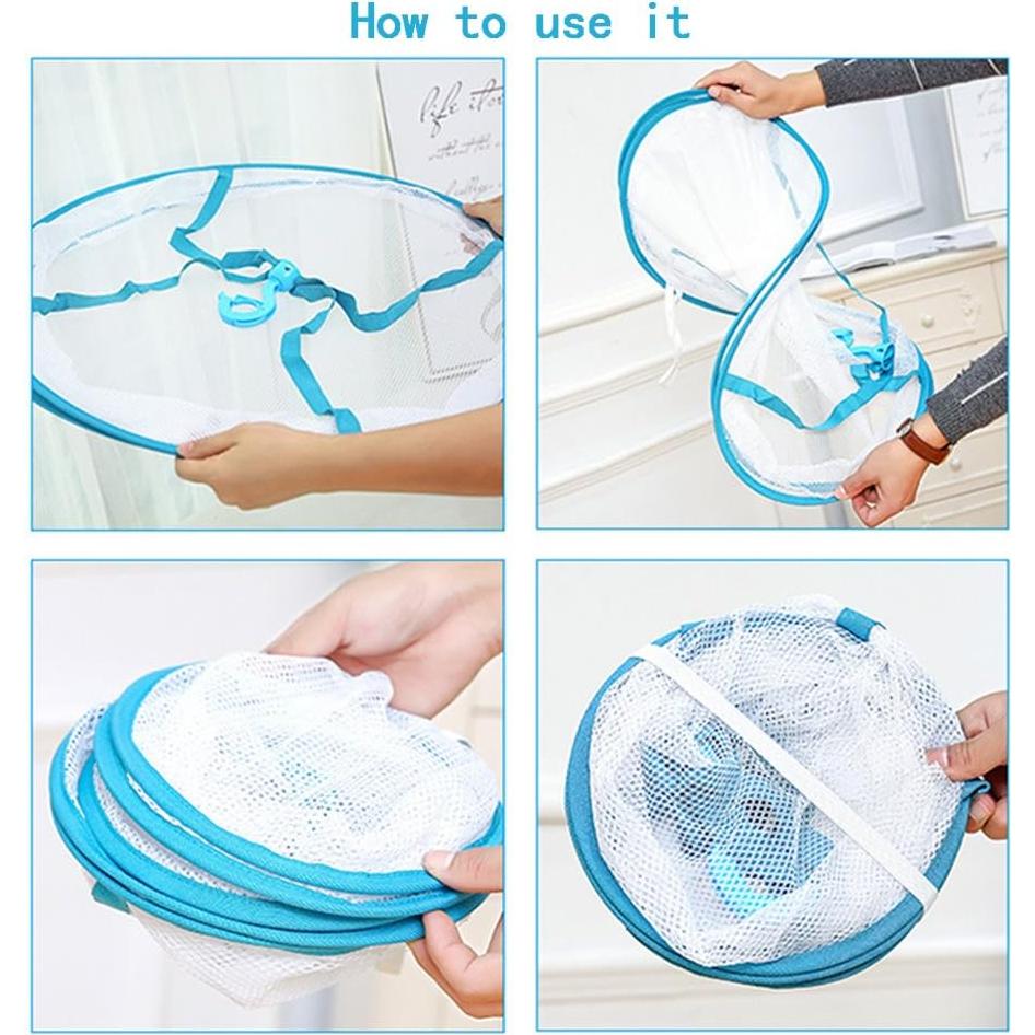 Estante de Secado Plegable BWWNBY 2 Niveles 77x61x60 cm