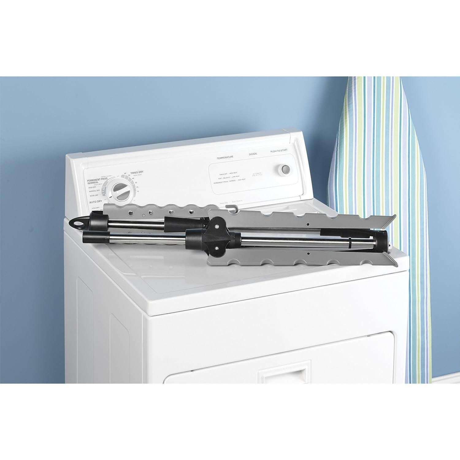 Perchero Secador Plegable Whitmor 28x28x64.5 cm Gris