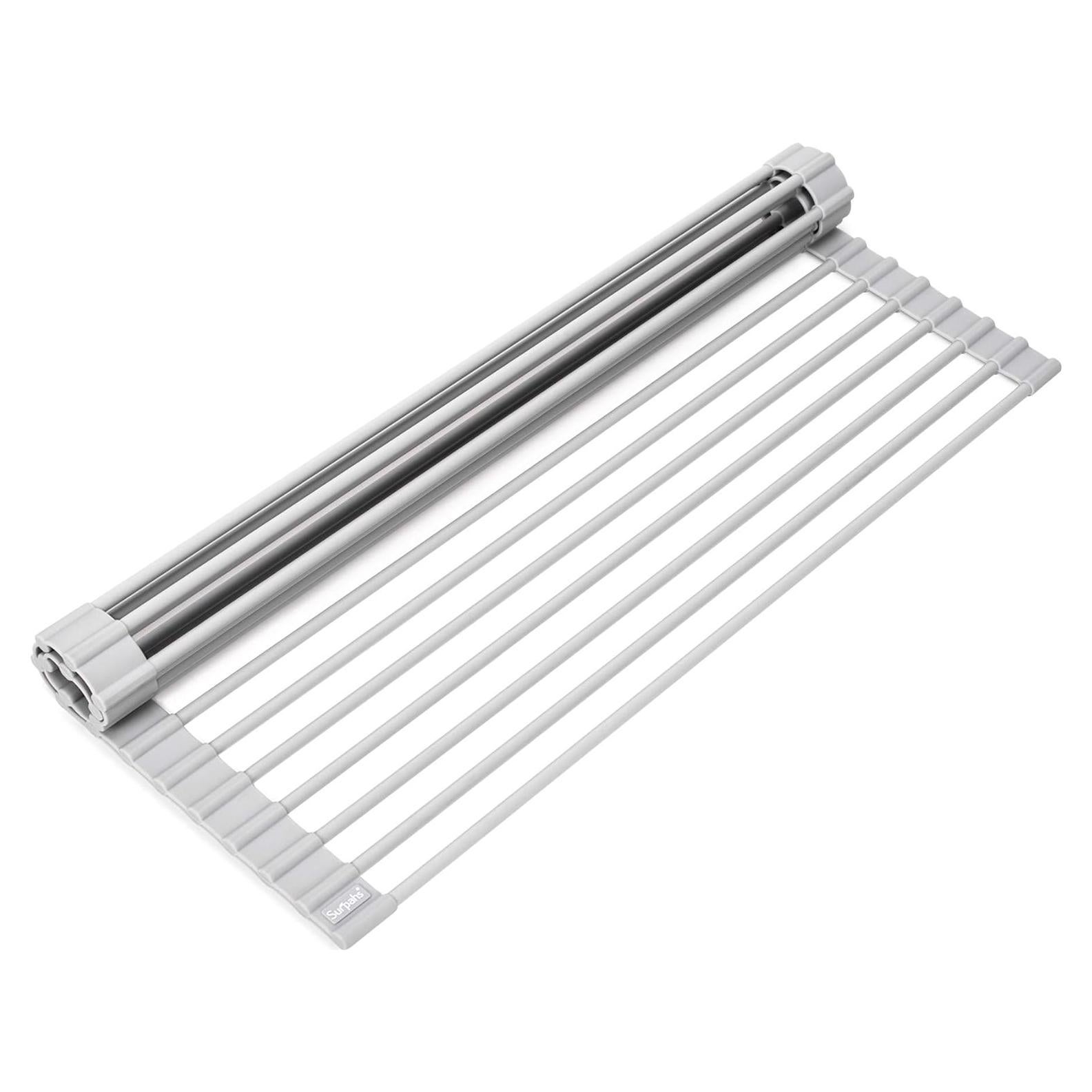 Escurridor Plegable Surpahs para Fregadero 44.5x33.3cm Gris
