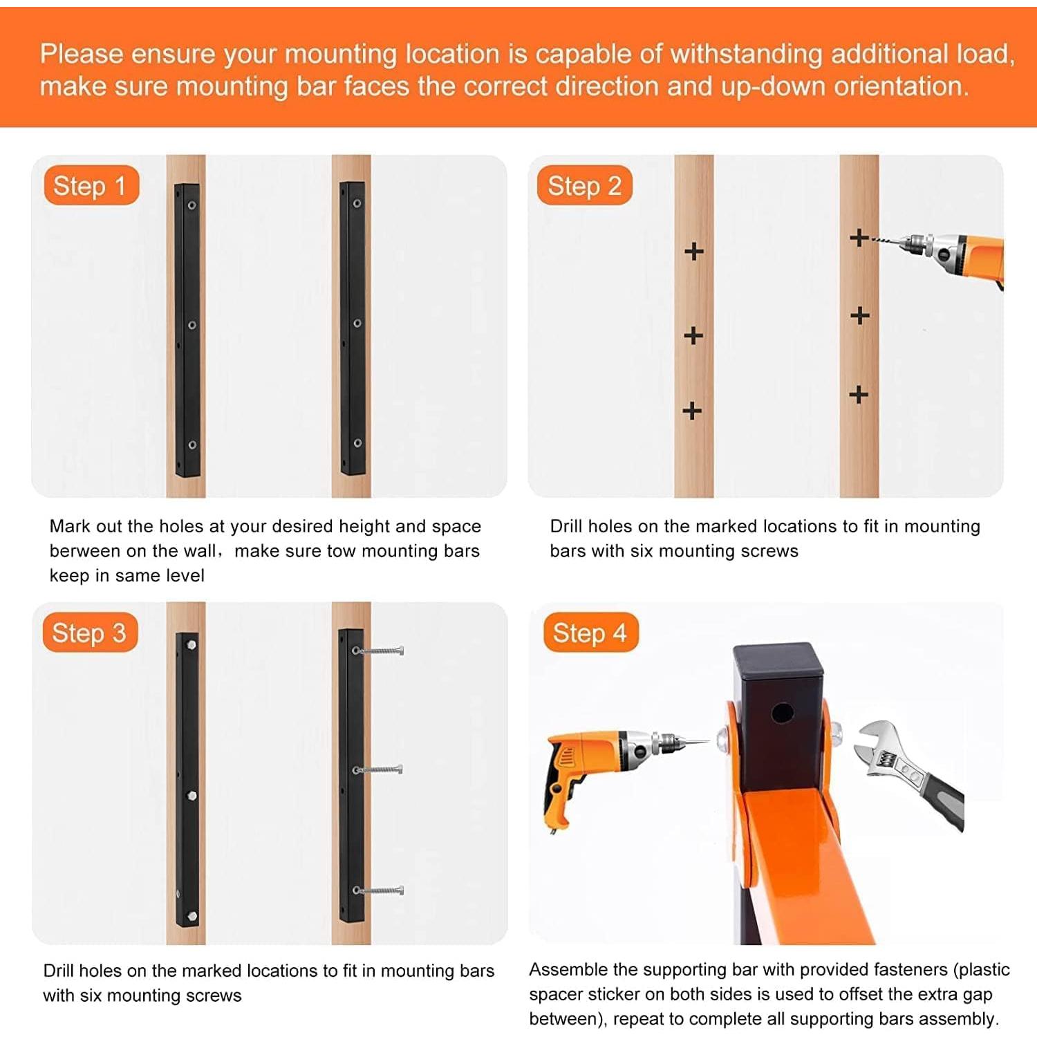 Estante de Madera Ultrawall para Montaje en Pared 3 Niveles