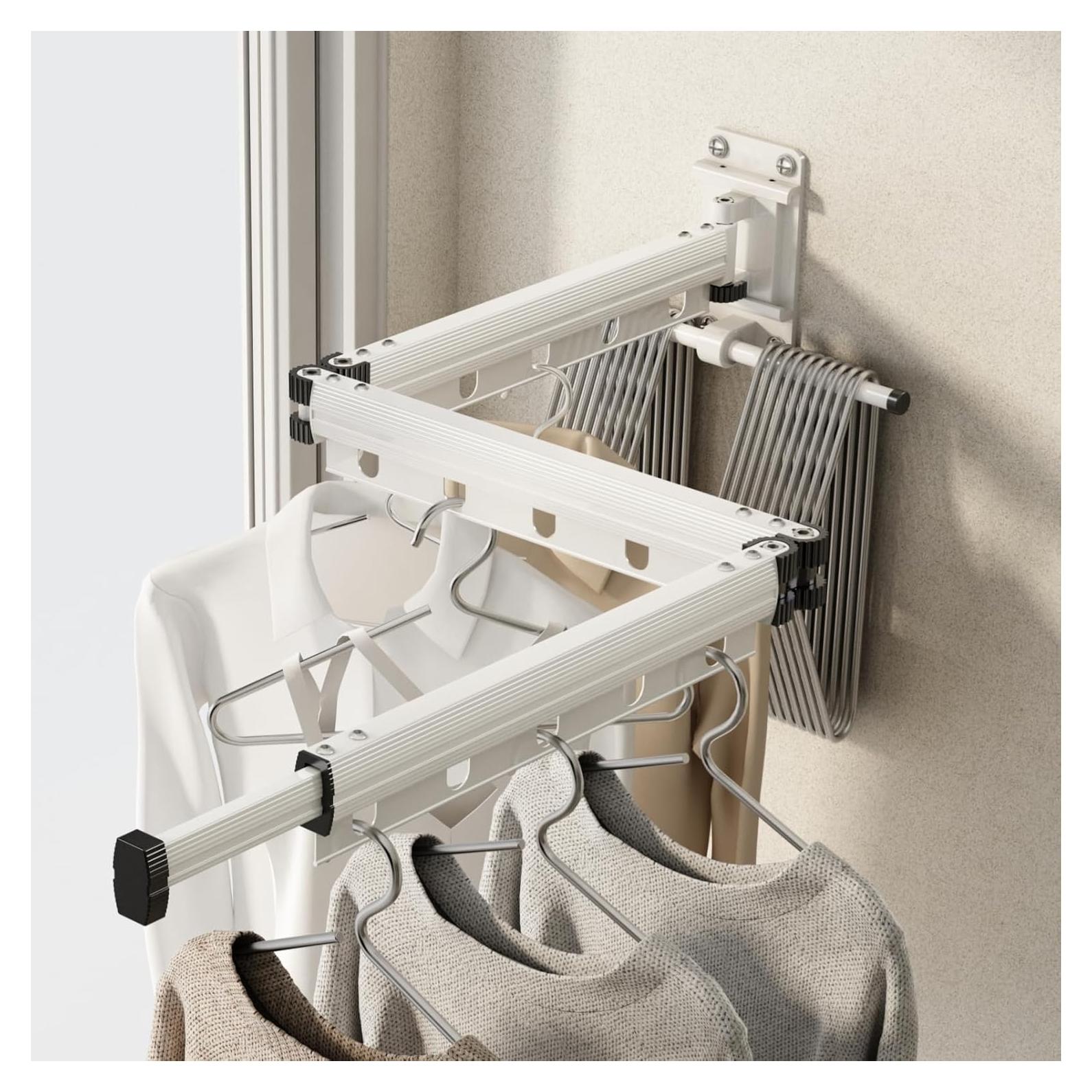 Estante Secar Ropa Plegable CICUFY Blanco 127 cm