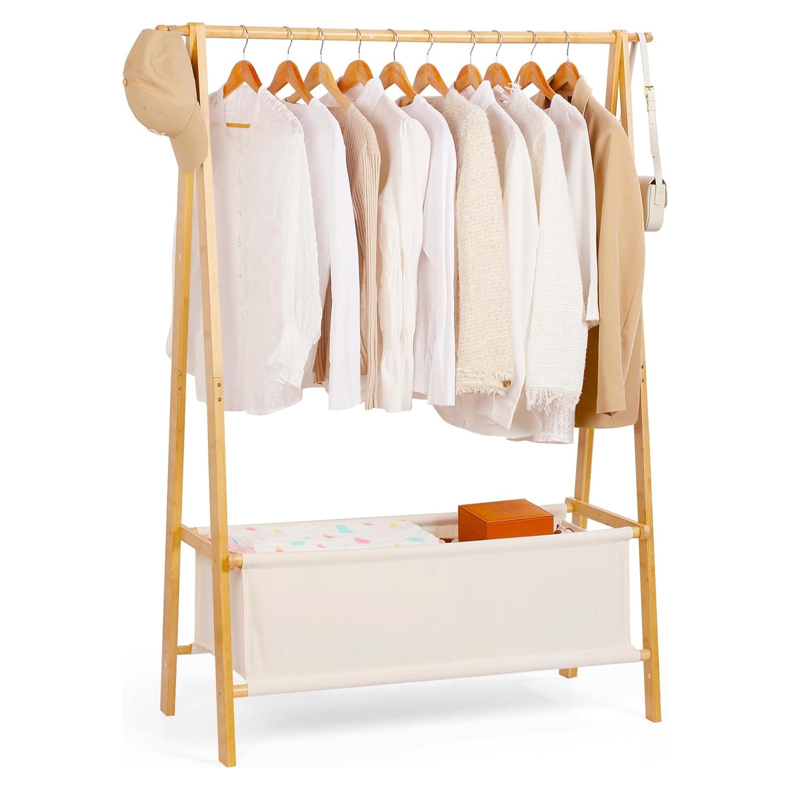 Perchero de Bambú Relquorax Extra Grande Plegable 3,19 kg