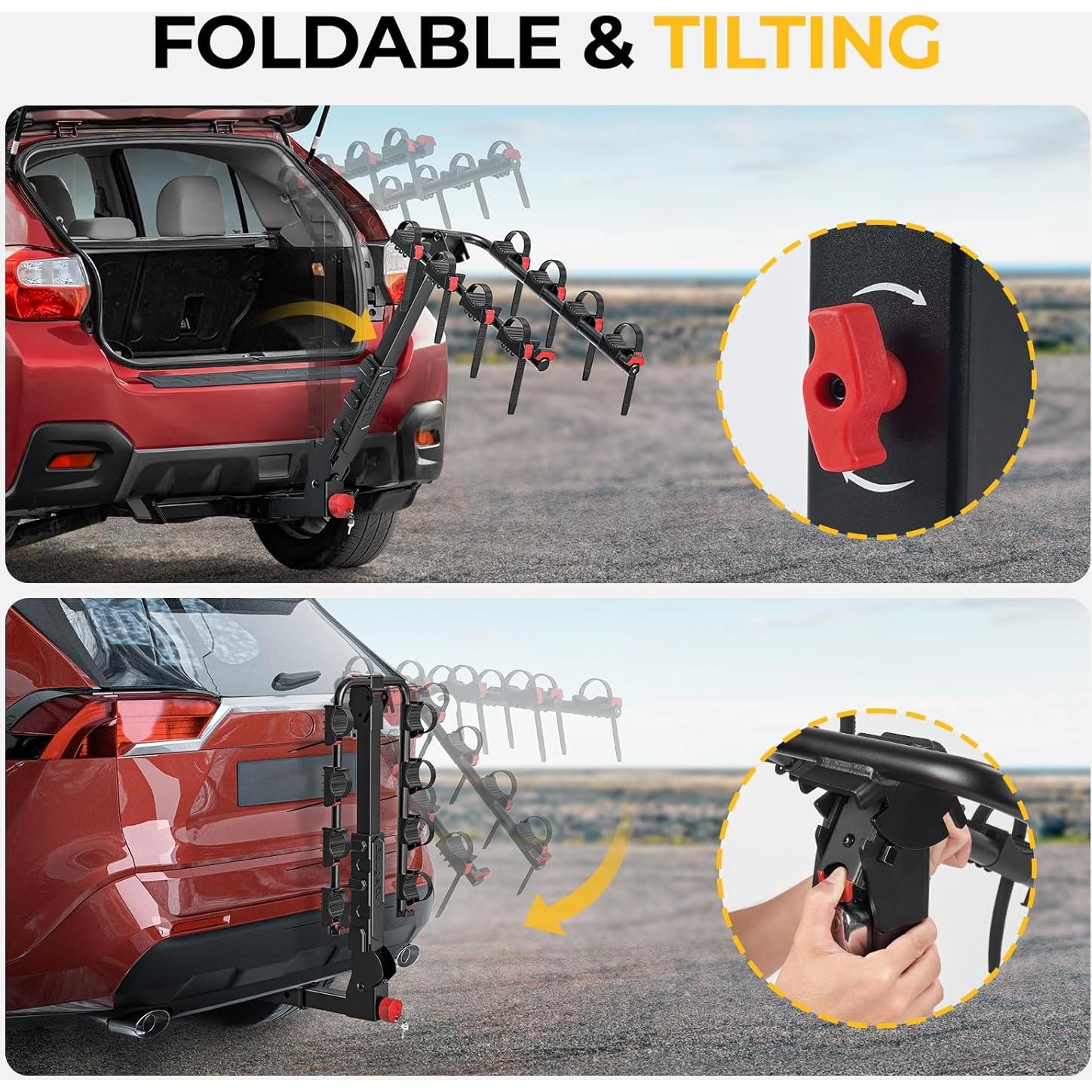 Soporte para Bicicletas BougeRV 2.0 Doble Bloqueo 74.84 kg