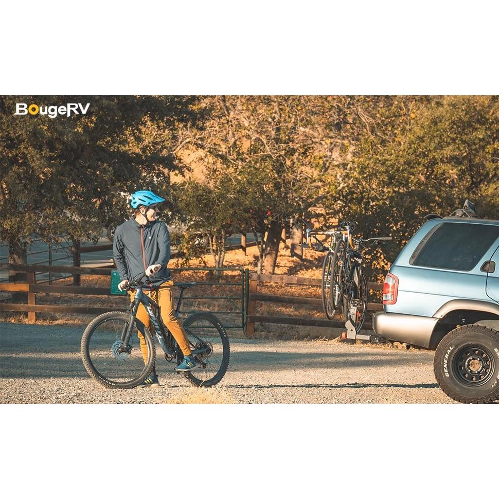 Soporte para Bicicletas BougeRV 2.0 Doble Bloqueo 74.84 kg