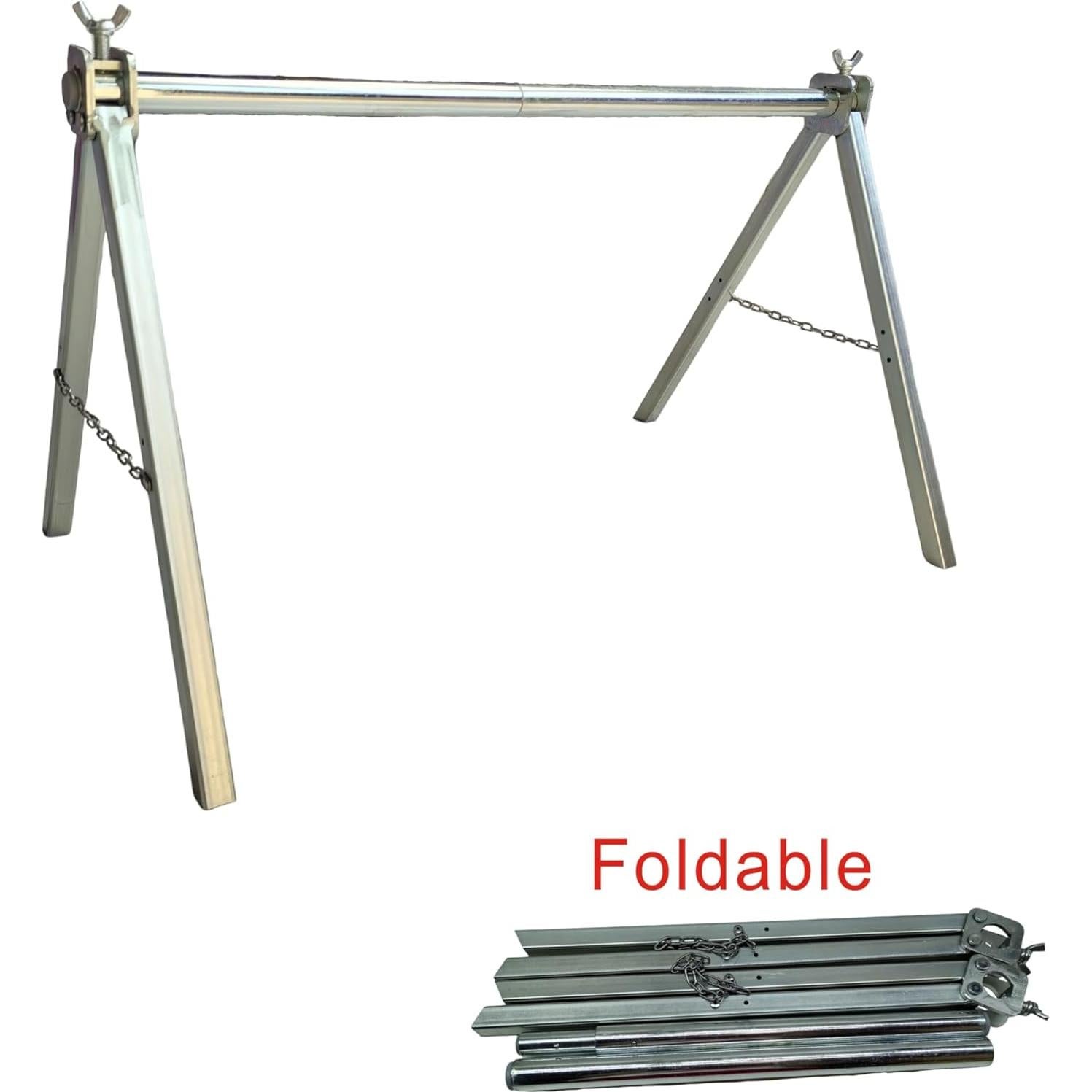 Soporte Plegable para Bobinas de Alambre JXHONG 30" 220 lbs