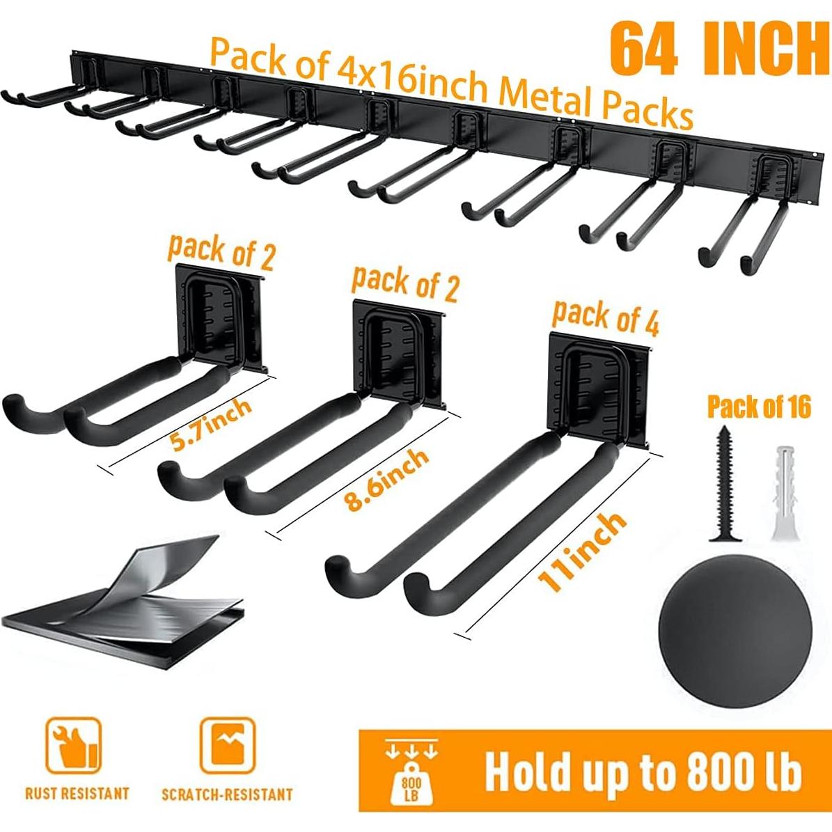 Estante de Almacenamiento TORACK de Acero para Garaje 800 lbs