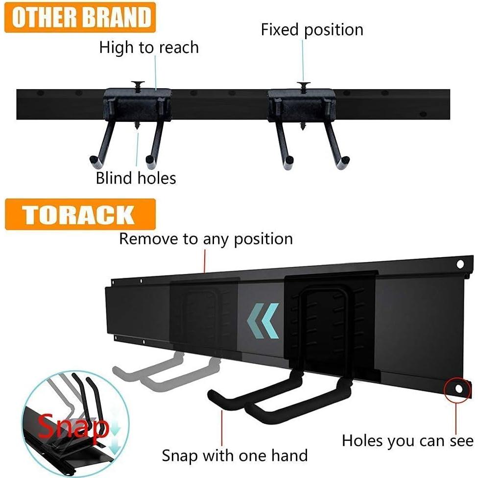 Estante de Almacenamiento TORACK de Acero para Garaje 800 lbs