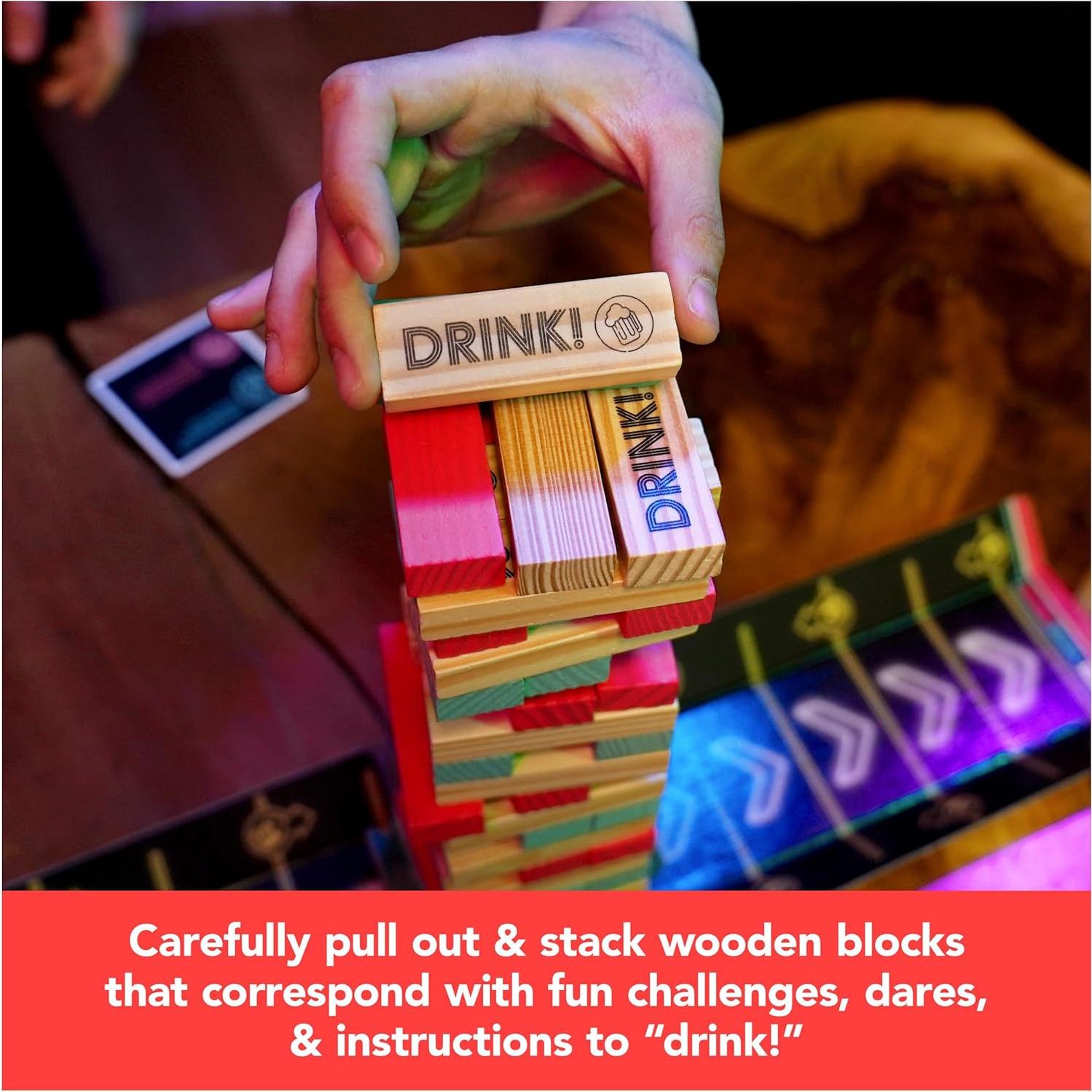 Juego de Fiesta Spin Master Chug O War Torre para Adultos