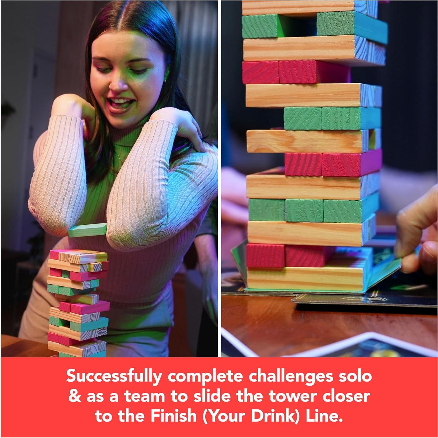 Juego de Fiesta Spin Master Chug O War Torre para Adultos