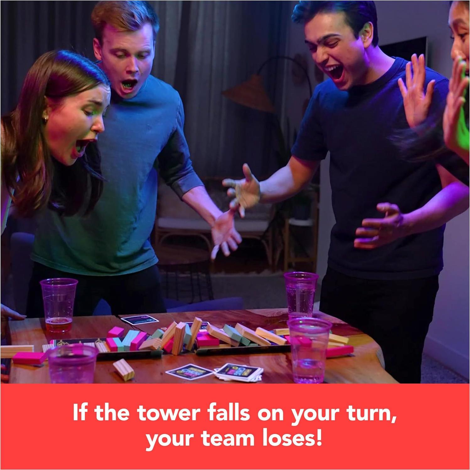 Juego de Fiesta Spin Master Chug O War Torre para Adultos