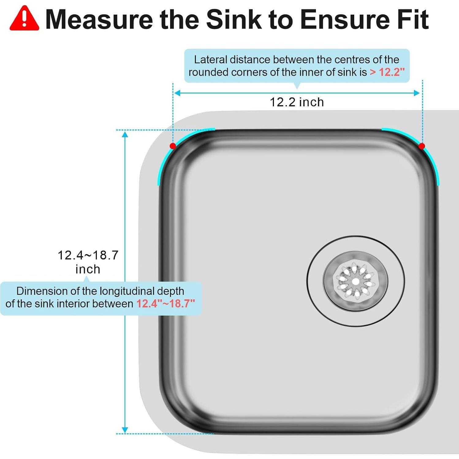 Estante Secado Platos iSPECLE Expandible 12.4-17.1'' Negro