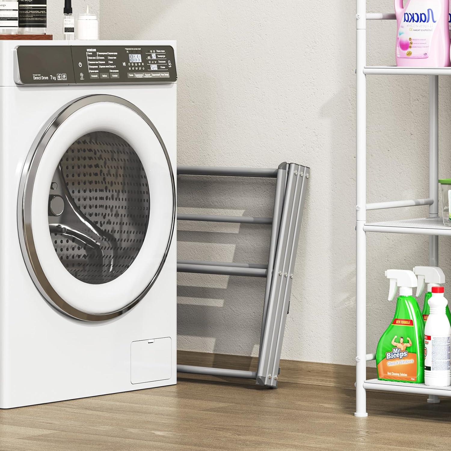 Estante Secar Ropa APEXCHASER 3 Niveles Expandible Gris