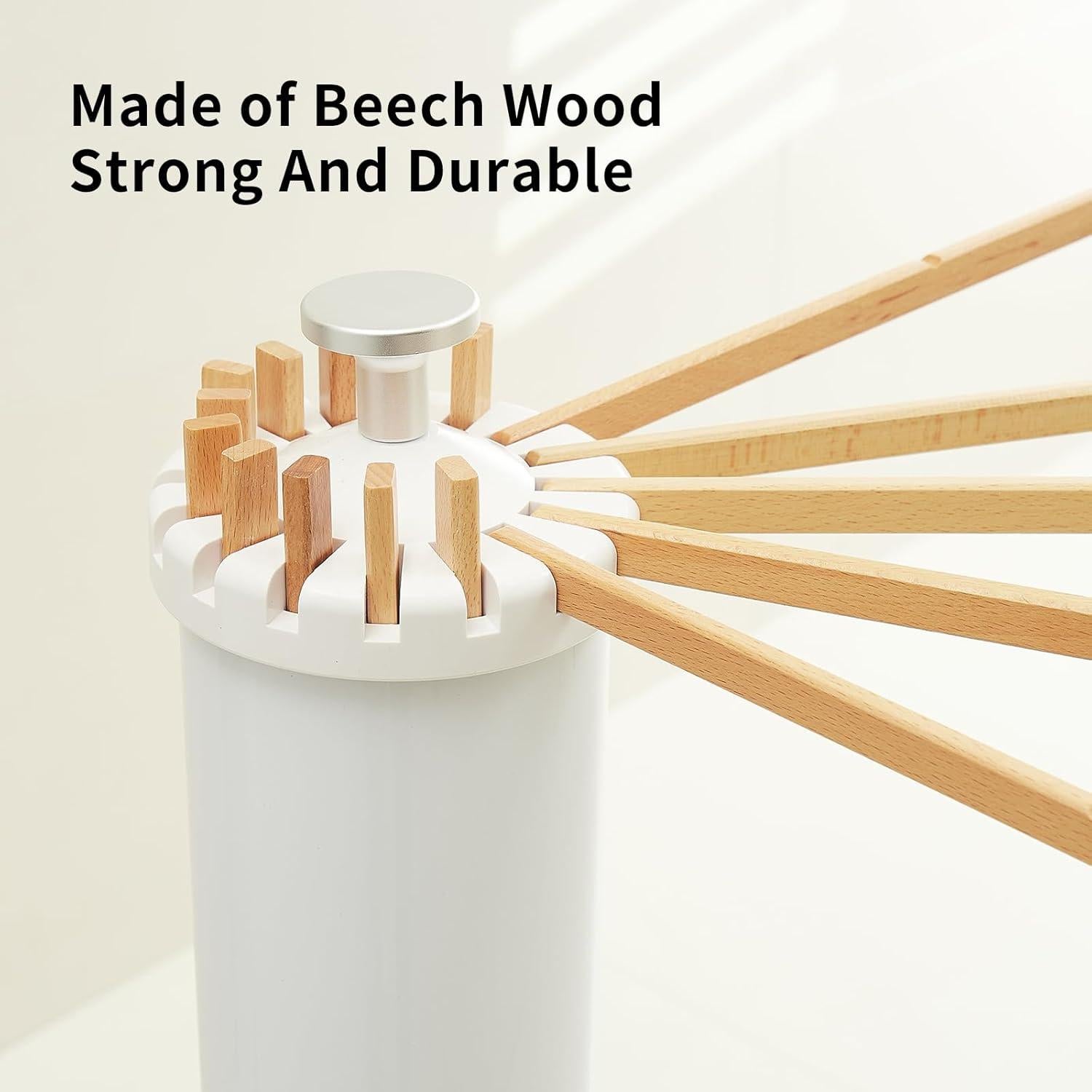 Soporte para Secar Ropa Plegable RFOUO Tripode 16 Varillas