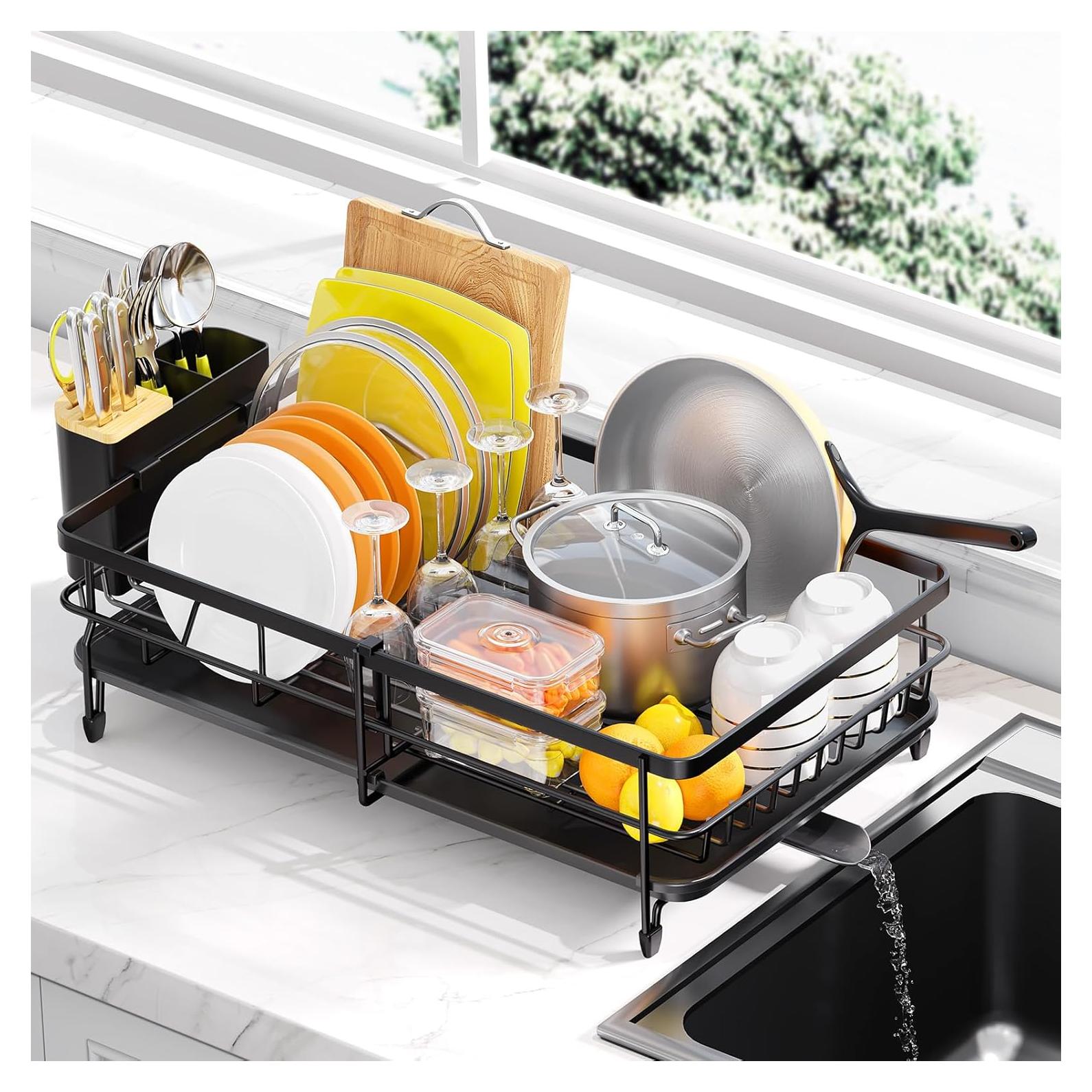 Escurridor de Platos Expandible Urackify 54.5 cm Antideslizante