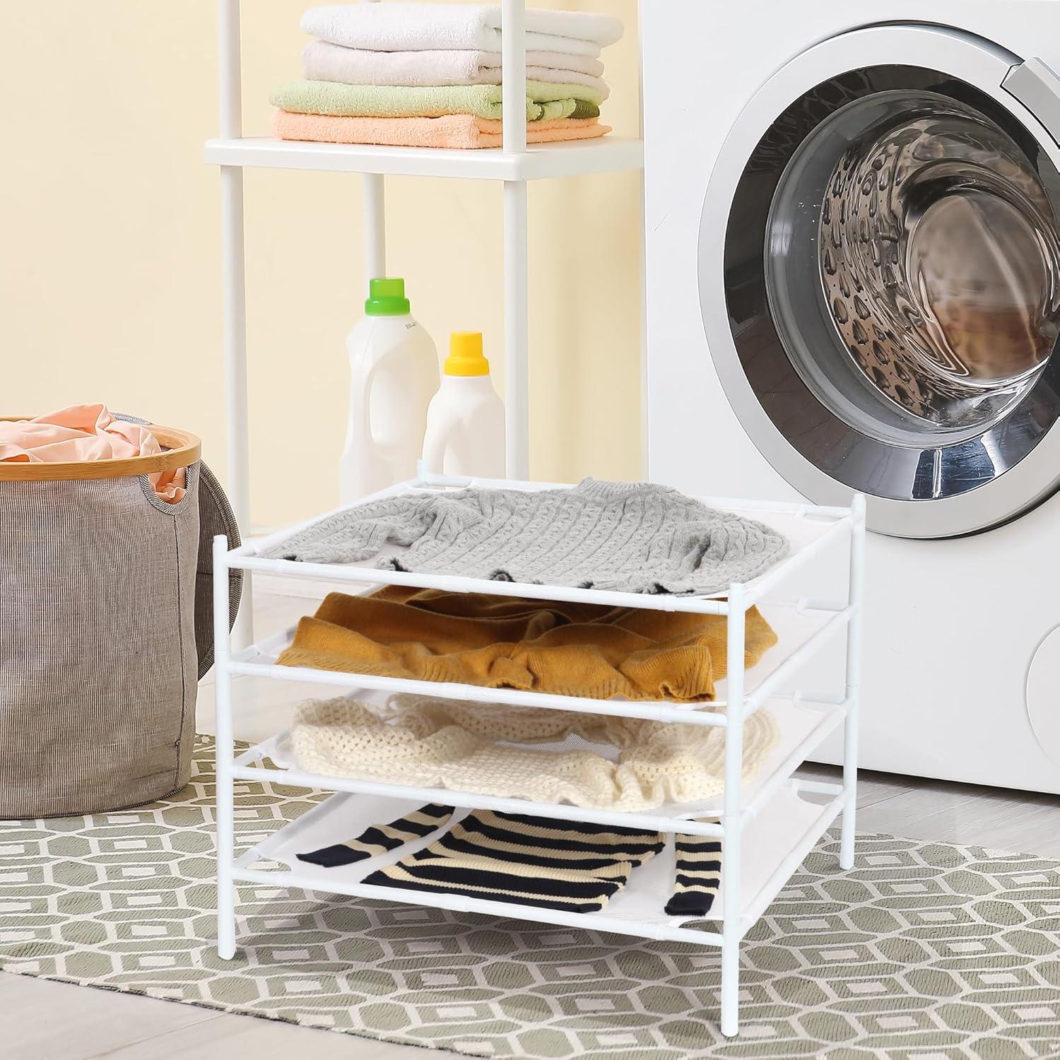 Estante Secado Ropa Malla Storage Maniac Pack de 4