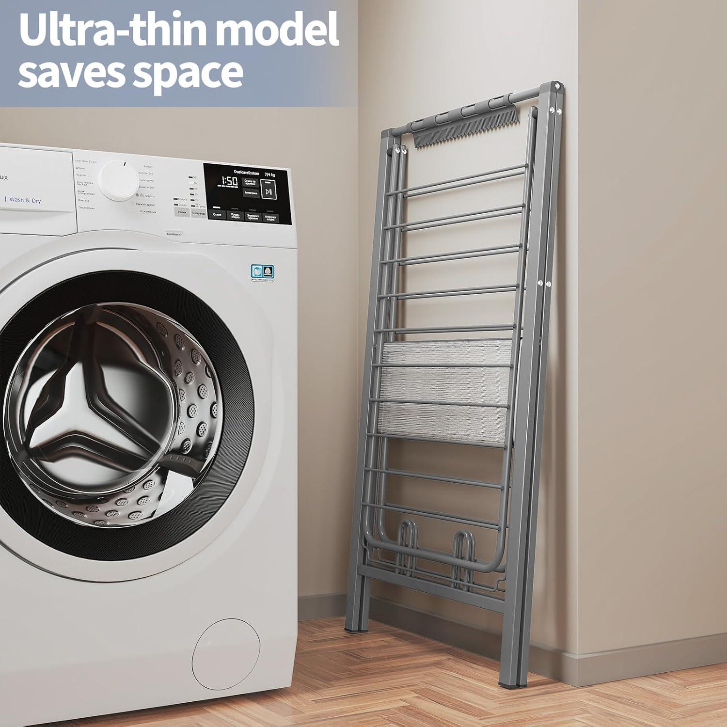 Estante de Secado APEXCHASER Plegable 158.74x92.61 cm