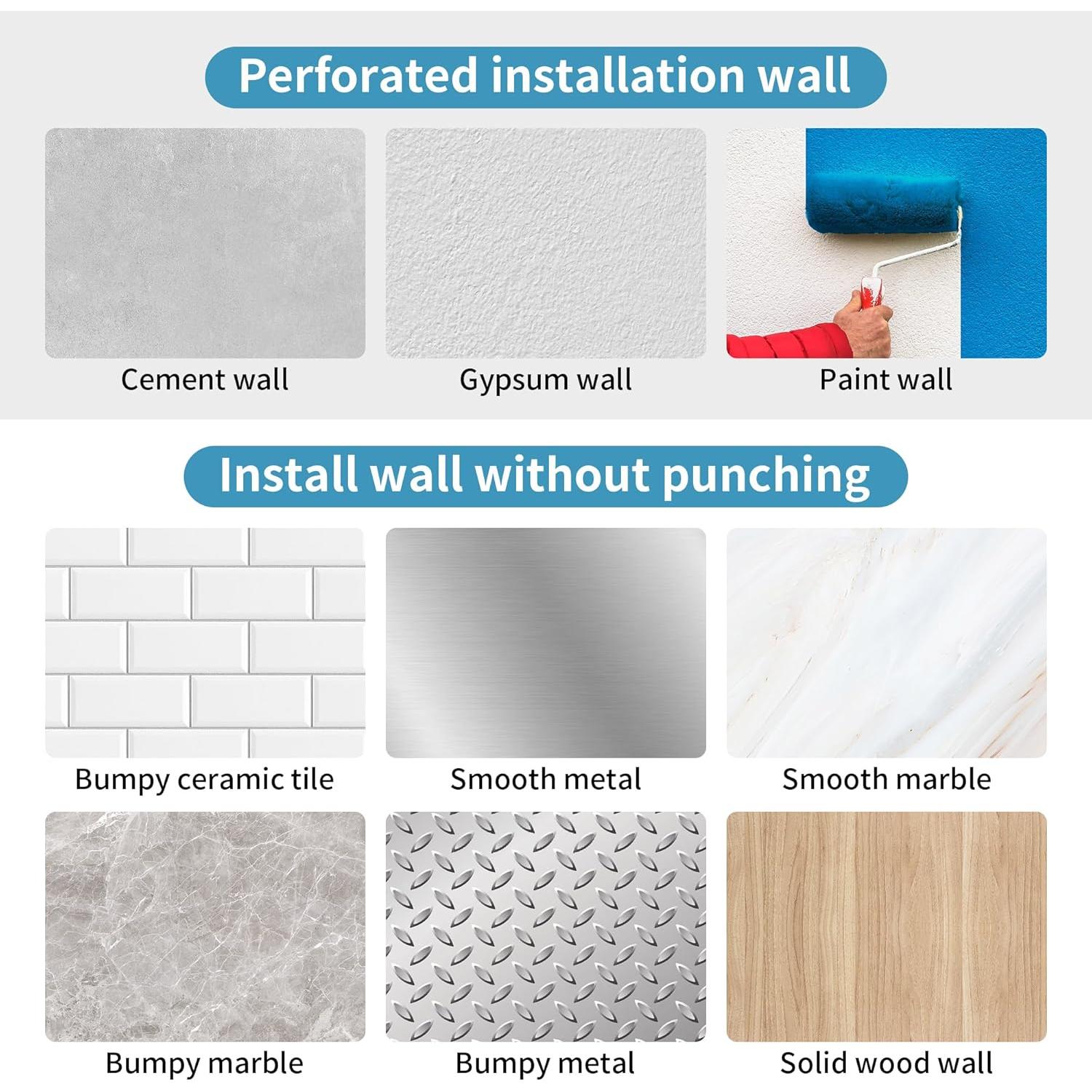 Perchero Plegable Hleelomi Blanco para Secar Ropa 18 Ganchos