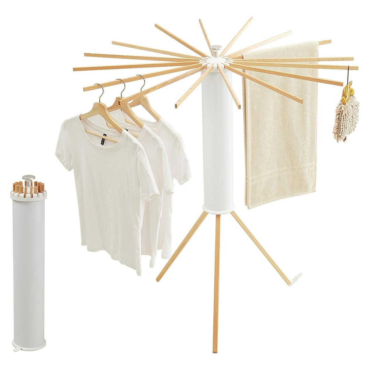 Soporte de Secado de Ropa JOOM Plegable 20 kg Madera