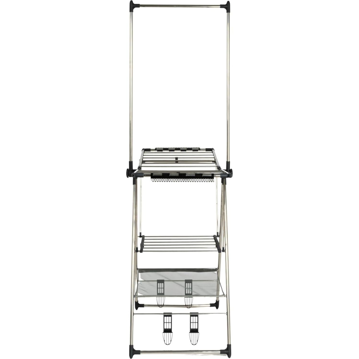 Soporte de Secado de Ropa Household Essentials Plegable 15,24m