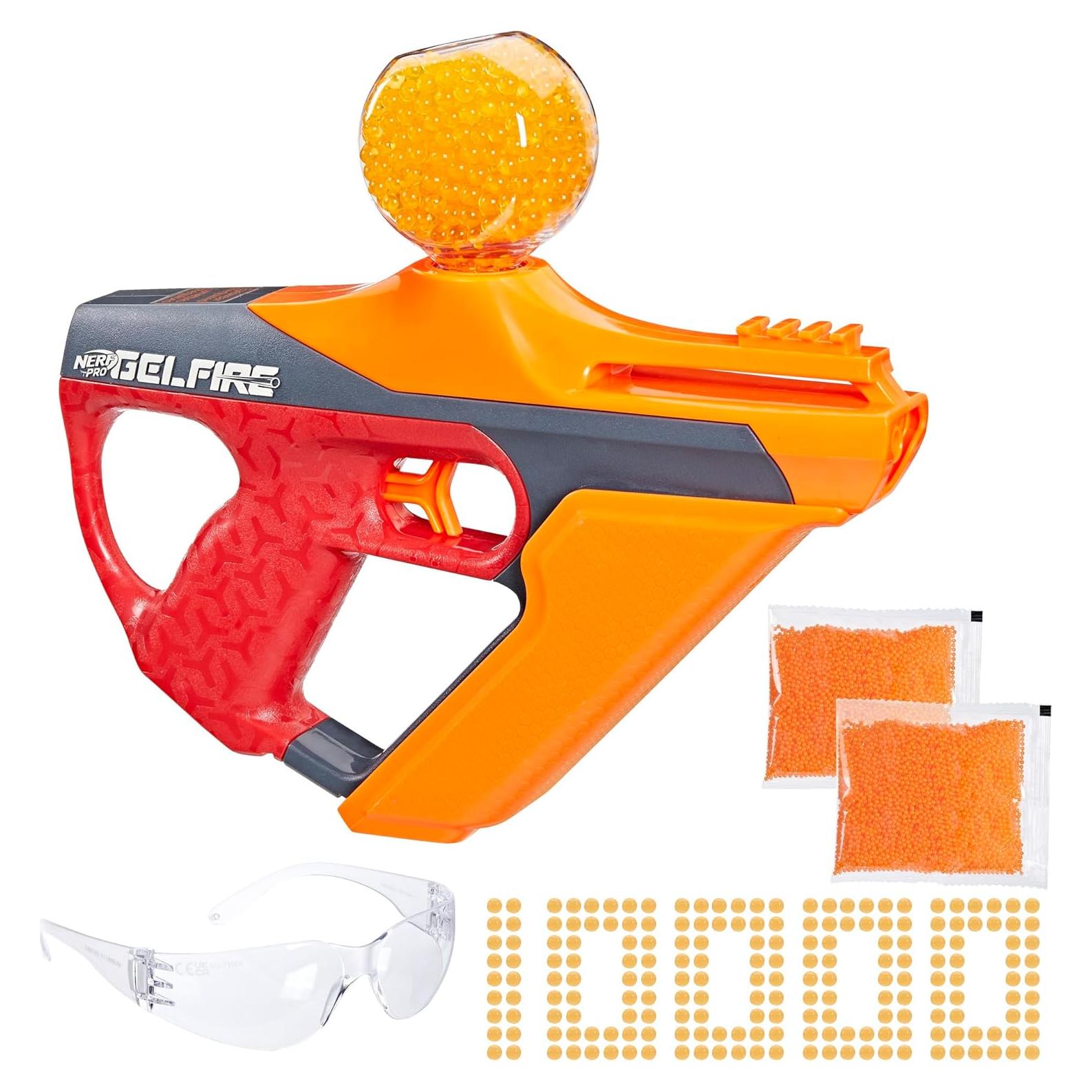 Blaster Nerf Pro Gelfire Uproar Automático 150 FPS 10,000 Rondas