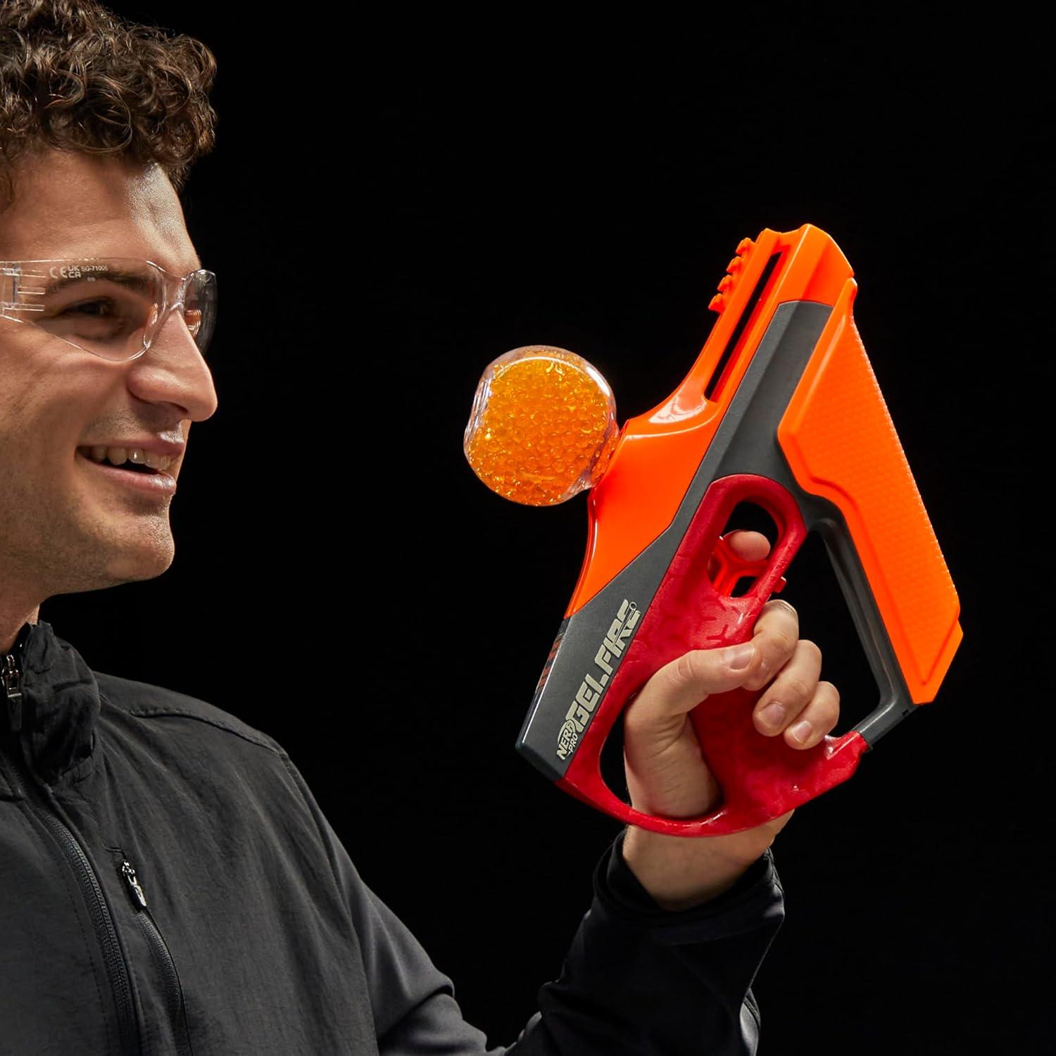 Blaster Nerf Pro Gelfire Uproar Automático 150 FPS 10,000 Rondas