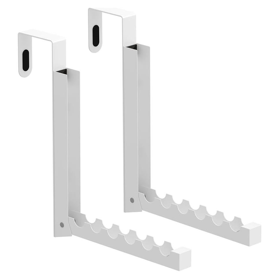 Estante de Secado Plegable Verypejan para Puerta Blanco