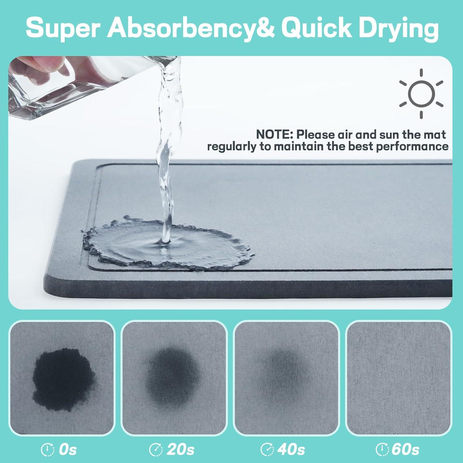 Escurridor de Platos VABNEER 2 Niveles Acero Inoxidable Negro