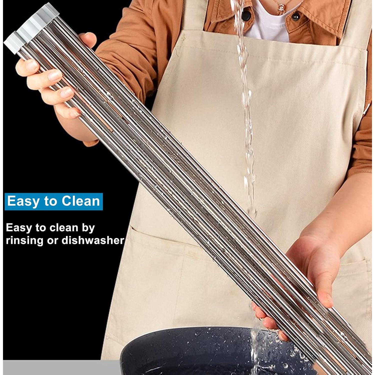 Estante de Secado de Platos Seropy 44.5x39.9 cm Acero Inox