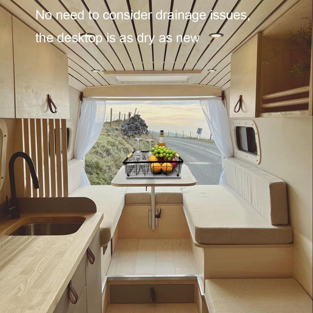 Escurridor de Platos Lalaunicky con Alfombrilla Diatomita 40x30cm