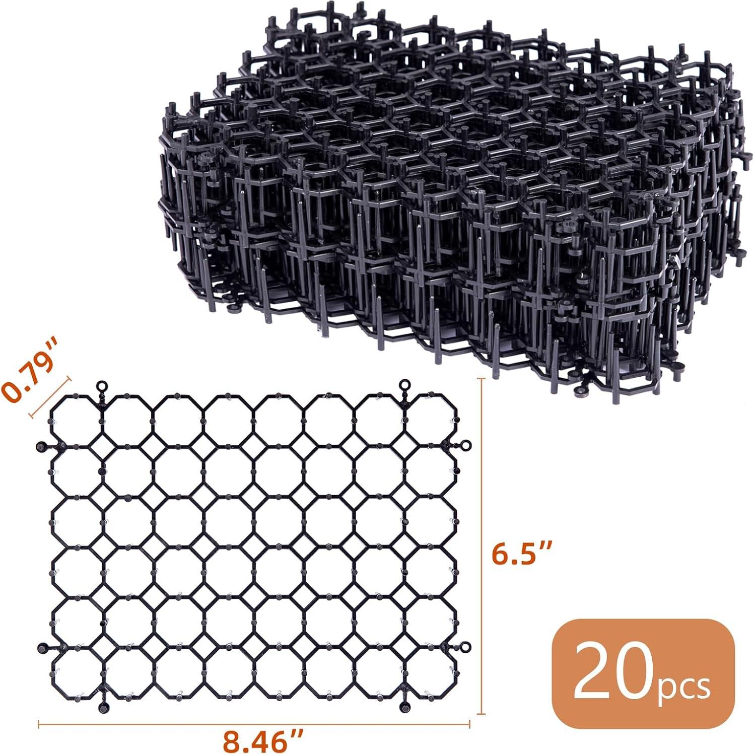 Soporte de Secado de Arte Falling in Art 20 Piezas Negro