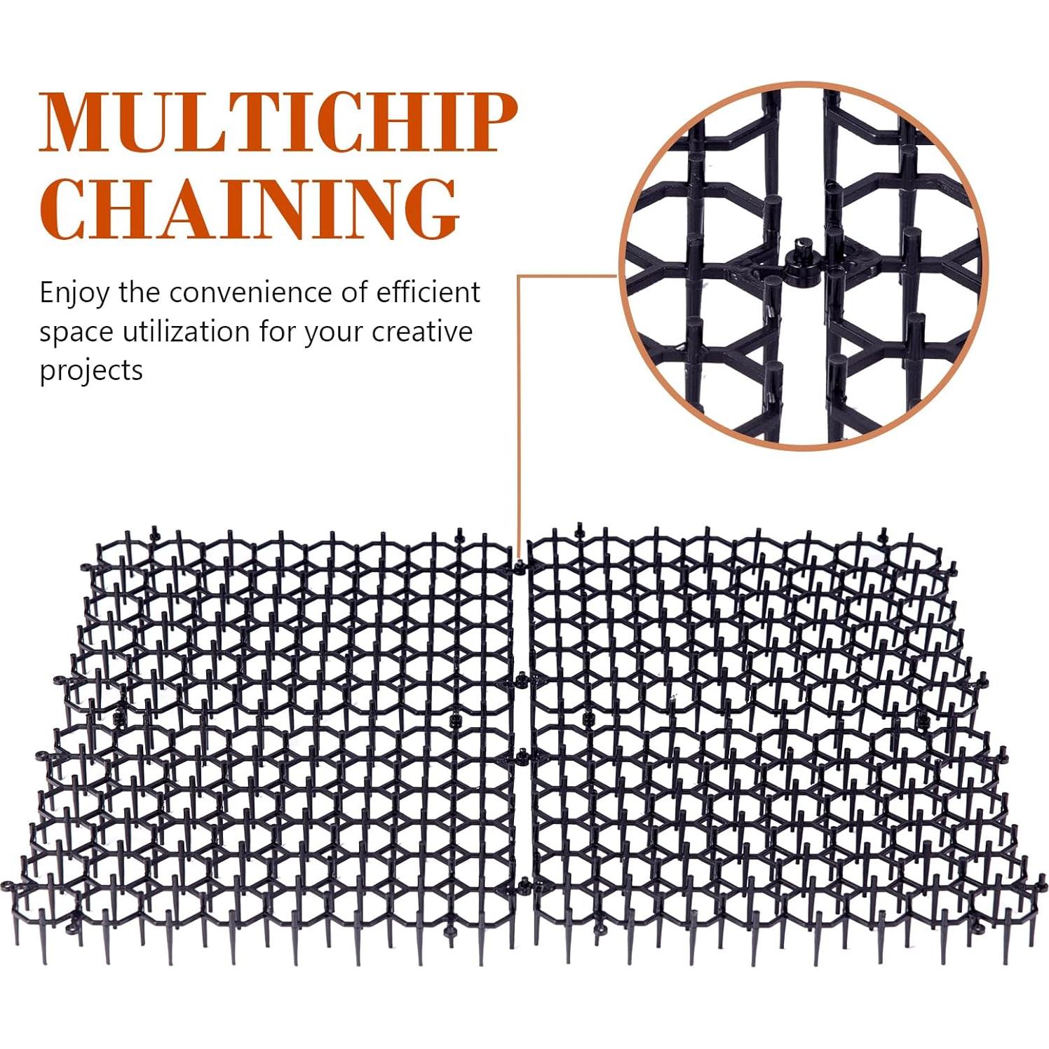 Soporte de Secado de Arte Falling in Art 20 Piezas Negro