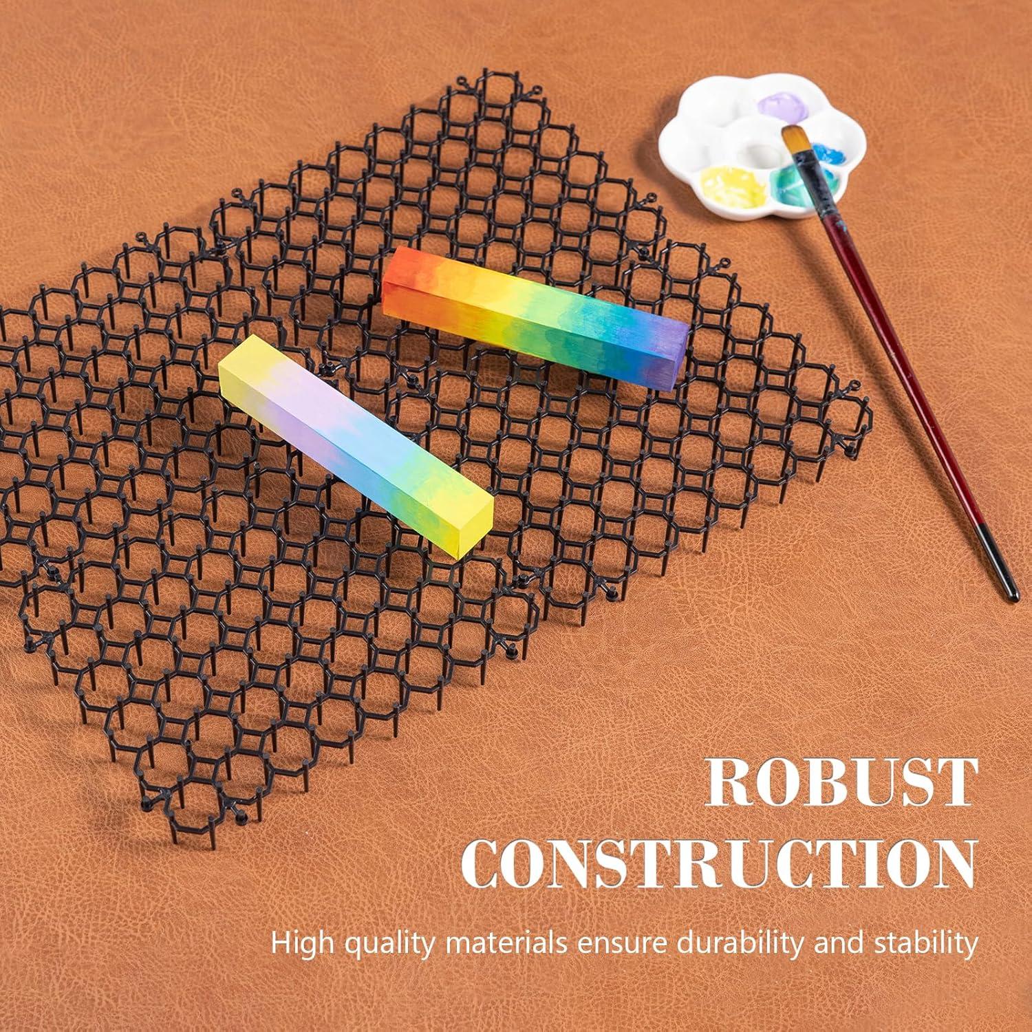 Soporte de Secado de Arte Falling in Art 20 Piezas Negro