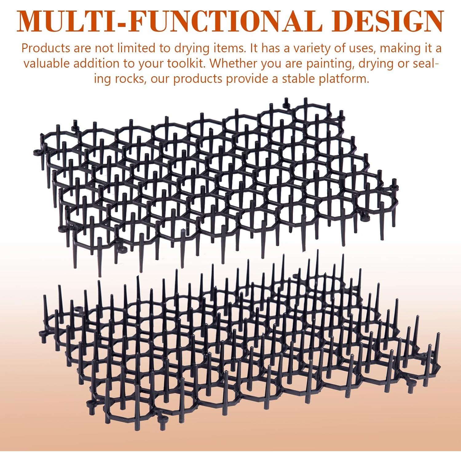 Soporte de Secado de Arte Falling in Art 20 Piezas Negro