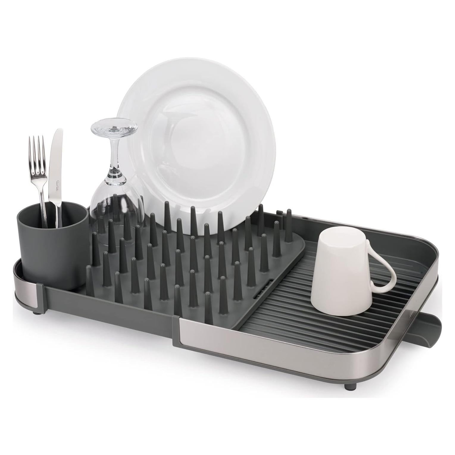 Estante Secado de Platos Expandible Joseph Joseph Acero Inoxidable