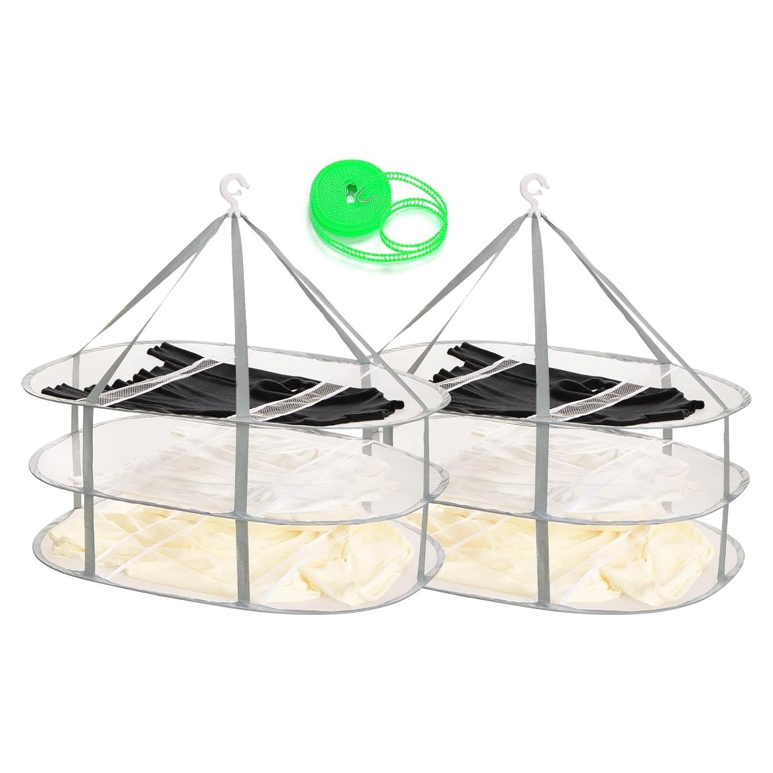 Estante Secador de Ropa Plegable AUTODECO XL 3 Niveles