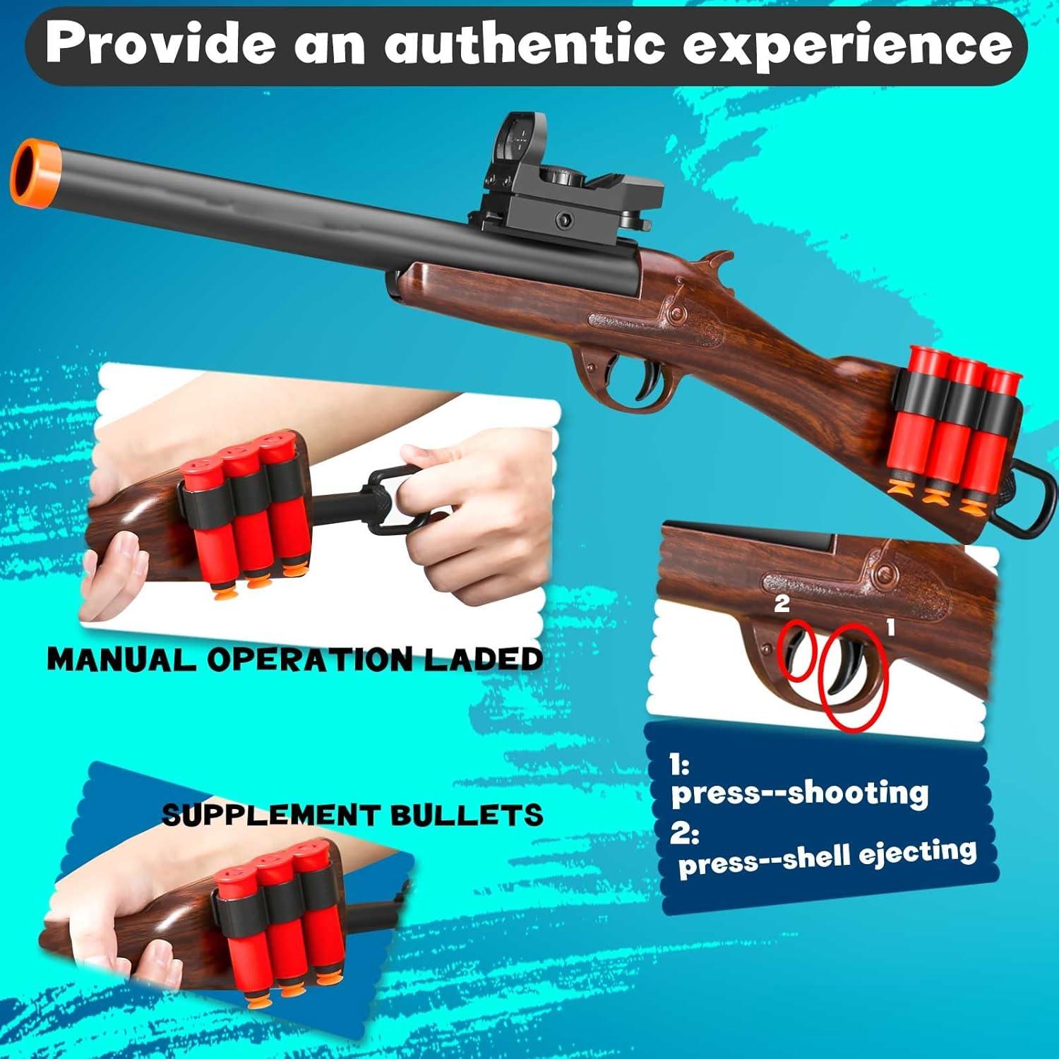 Escopeta de Juguete Amazing Astral 25.4x15.2 cm para Niños