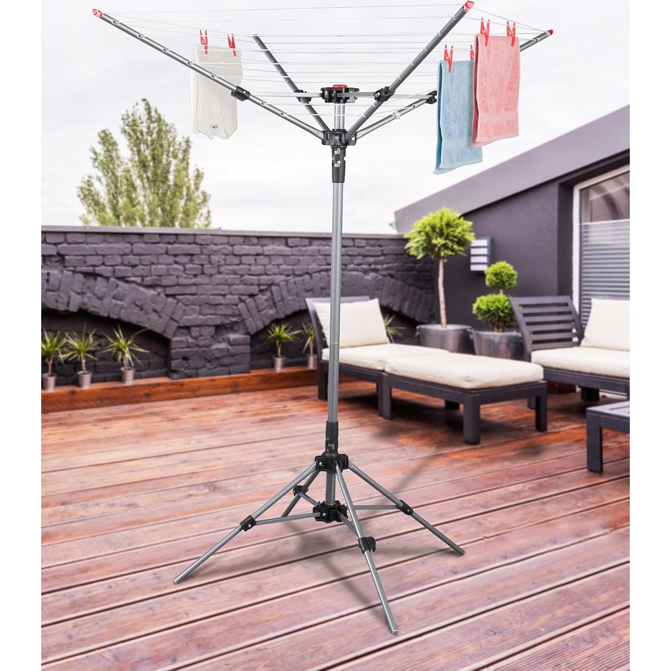 Soporte de Secado de Ropa STORAGE MANIAC 8 Líneas 24,99 m