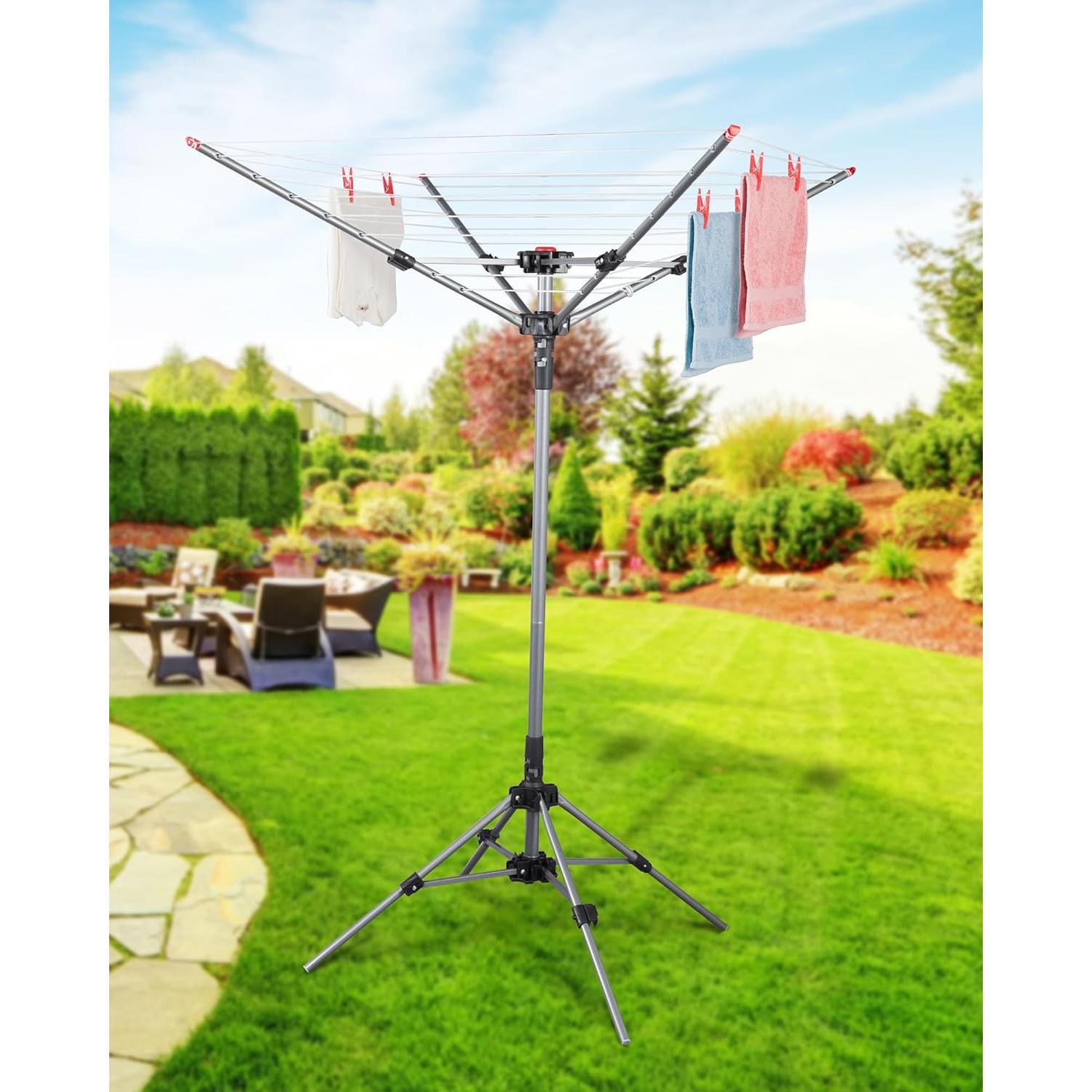 Soporte de Secado de Ropa STORAGE MANIAC 8 Líneas 24,99 m