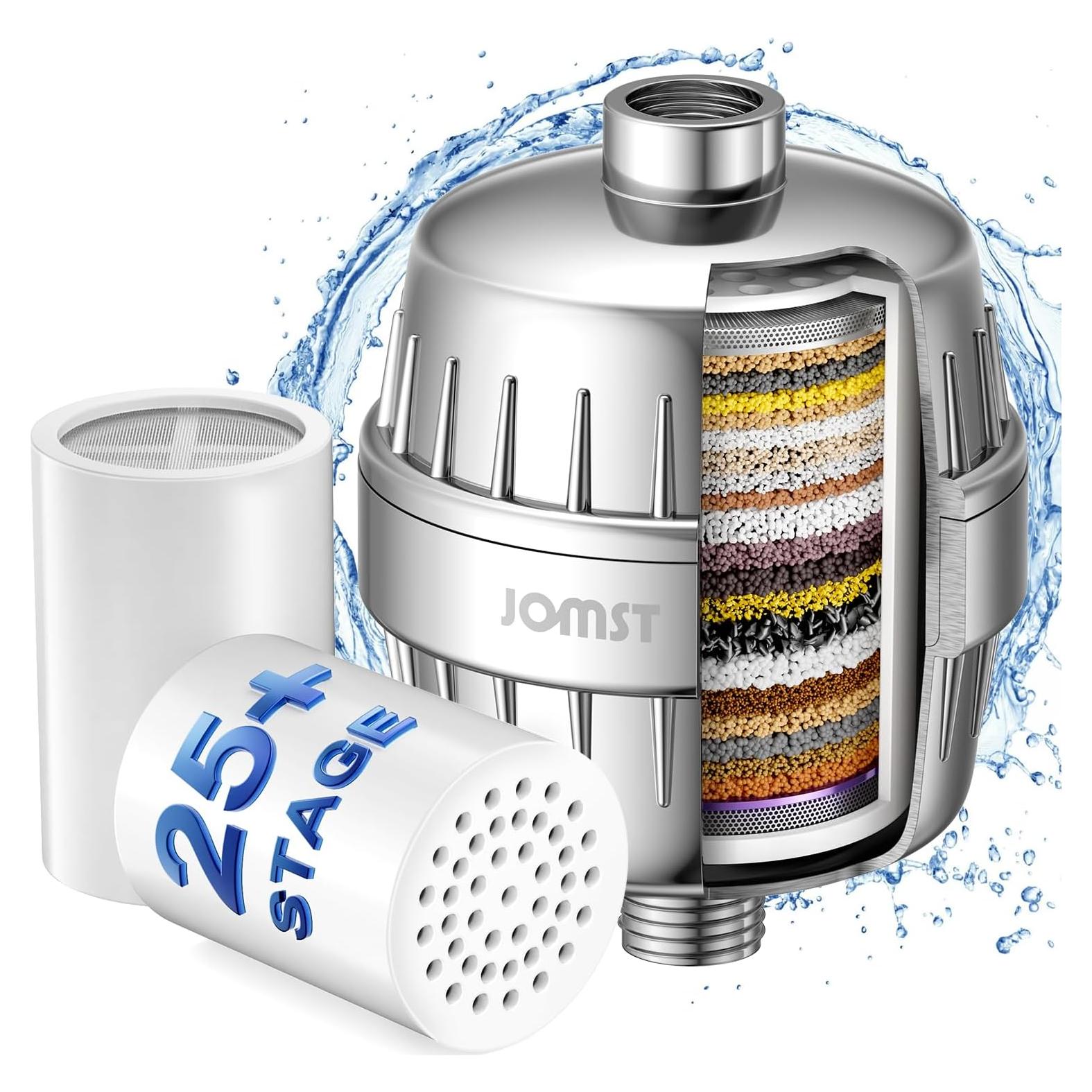 Filtro de Ducha JOMST 25 Etapas - Alta Filtración y Durabilidad