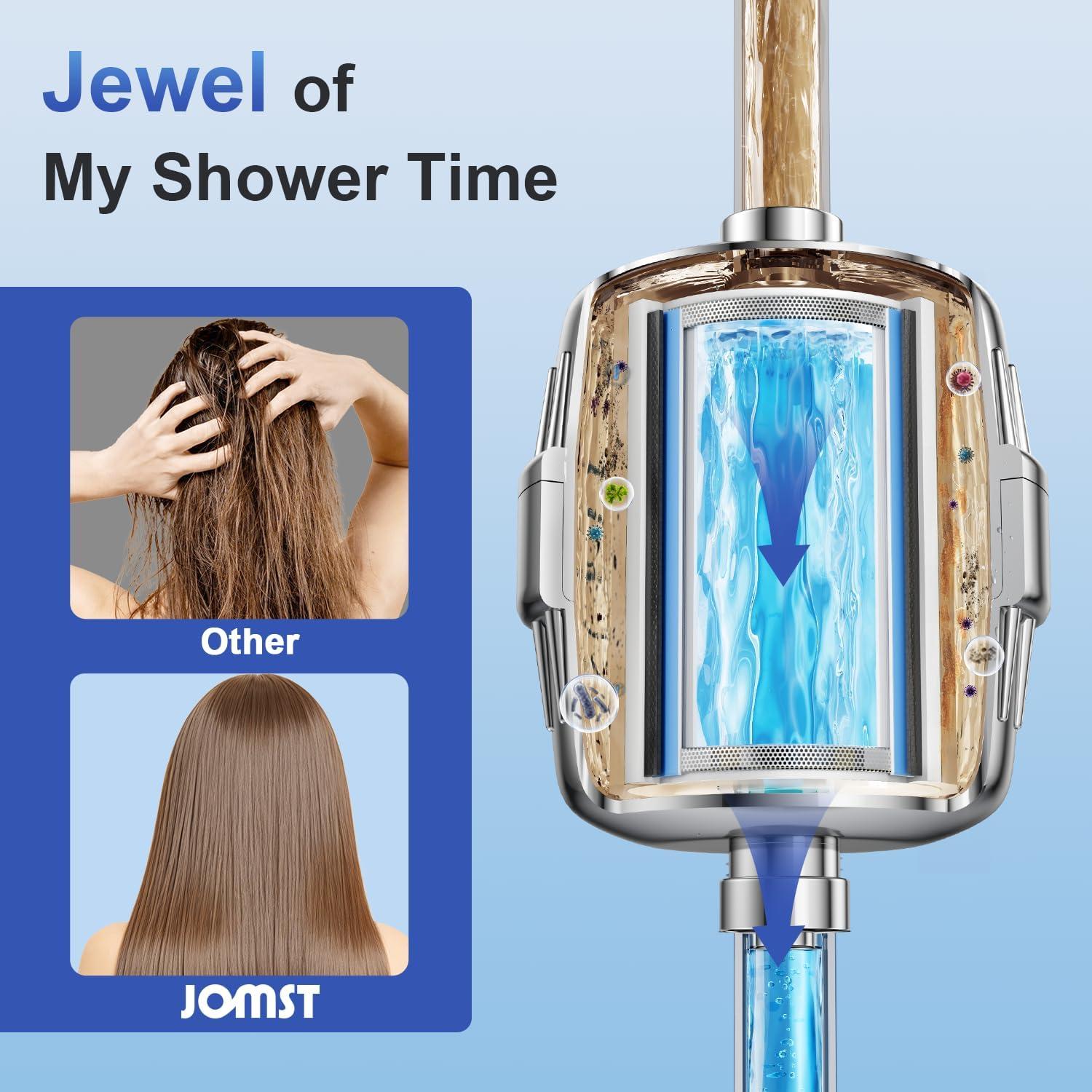 Filtro de Ducha JOMST 25 Etapas - Alta Filtración y Durabilidad